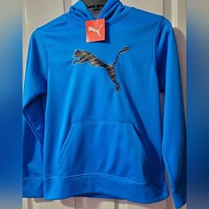 [M] NWT PUMA BOYS BLUE HOODIE